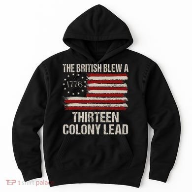 The British Blew A 13 Colony Lead Hoodie