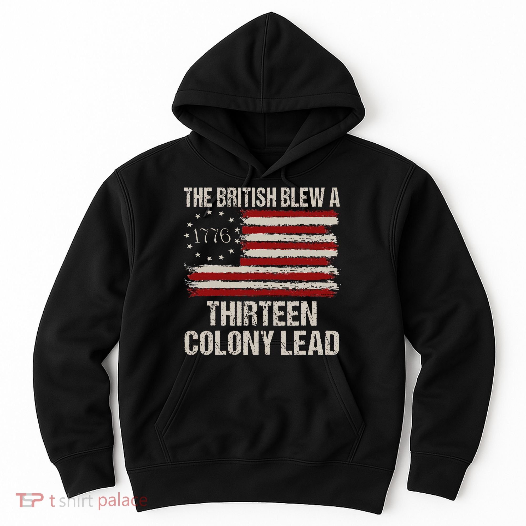 The British Blew A 13 Colony Lead Hoodie