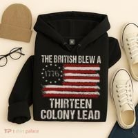 The British Blew A 13 Colony Lead Hoodie thumb 4
