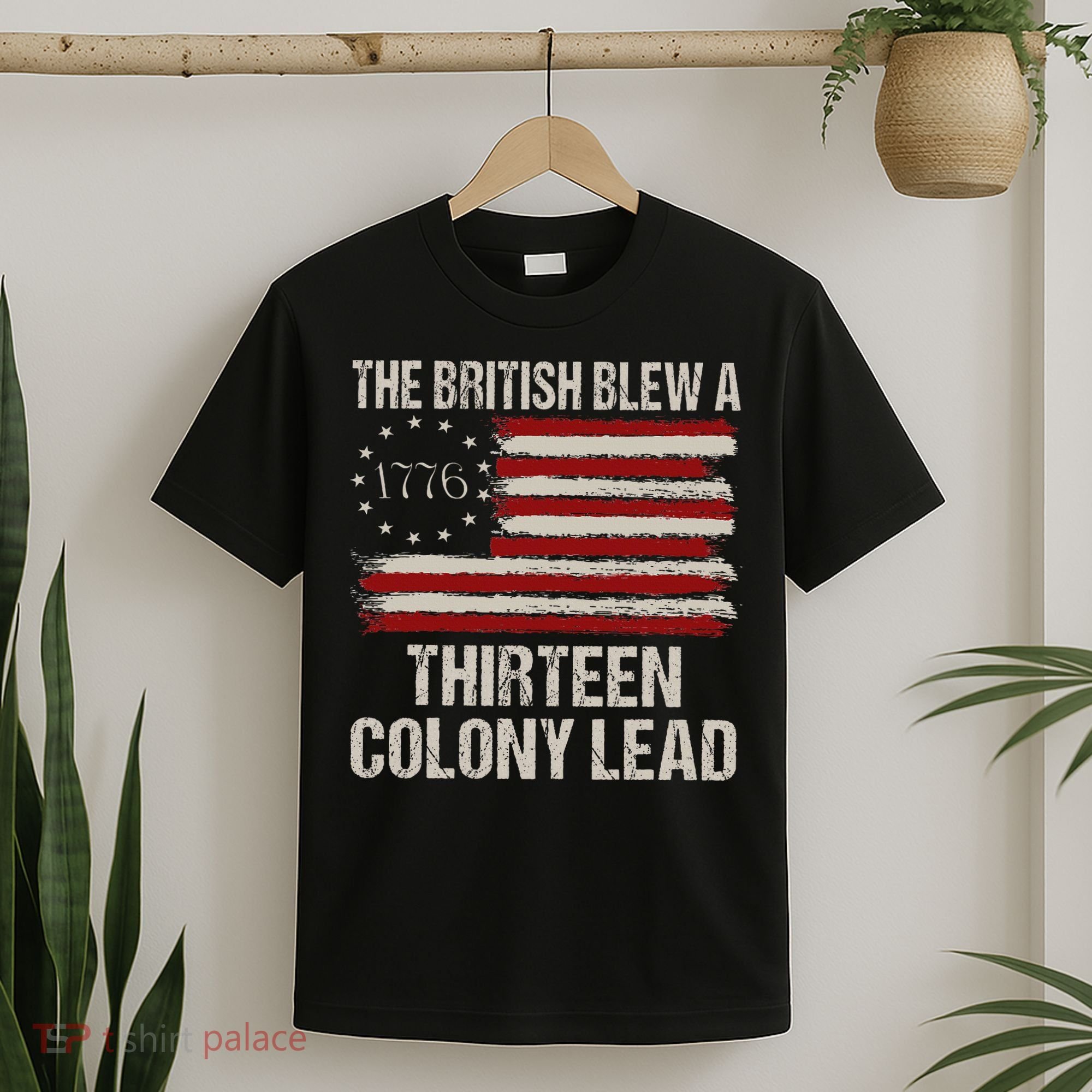 The British Blew A 13 Colony Lead T-Shirt