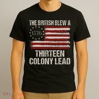 The British Blew A 13 Colony Lead T-Shirt thumb 3