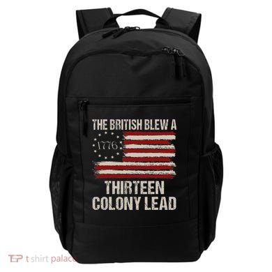 The British Blew A 13 Colony Lead Backpack
