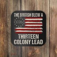 The British Blew A 13 Colony Lead Coaster thumb 0