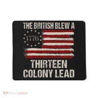 The British Blew A 13 Colony Lead Mousepad thumb 0