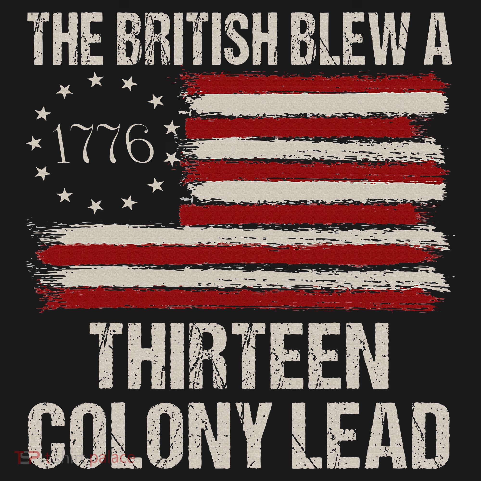 The British Blew A 13 Colony Lead Mousepad