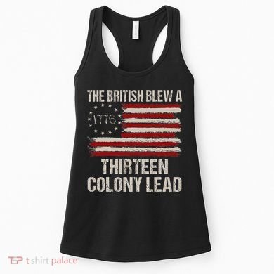The British Blew A 13 Colony Lead Women's Tank Top