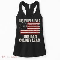 The British Blew A 13 Colony Lead Women's Tank Top thumb 0