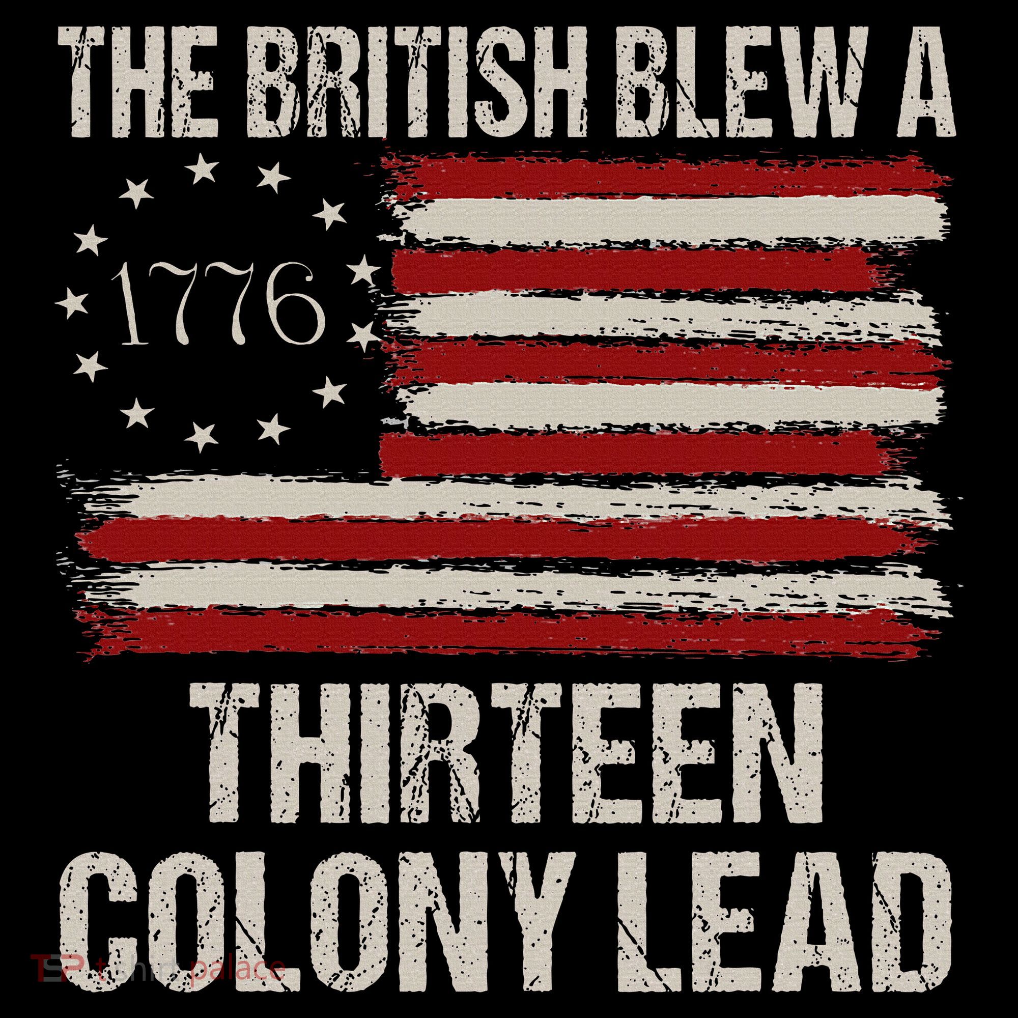 The British Blew A 13 Colony Lead Women's Tank Top