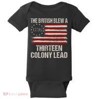 The British Blew A 13 Colony Lead Baby Bodysuit thumb 0