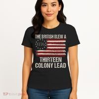 The British Blew A 13 Colony Lead Women's T-Shirt thumb 4