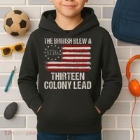 The British Blew A 13 Colony Lead Kids Hoodie thumb 2