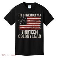 The British Blew A 13 Colony Lead Kids T-Shirt thumb 0