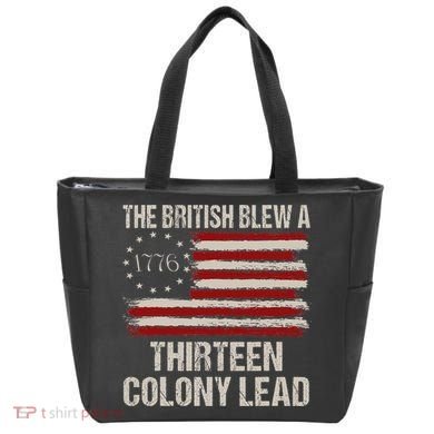The British Blew A 13 Colony Lead Tote Bag