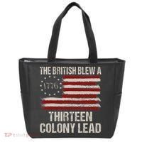 The British Blew A 13 Colony Lead Tote Bag thumb 0