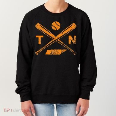 Tennessee Baseball Bats & Ball Classic Baseball Player Women's Sweatshirt