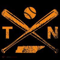 Tennessee Baseball Bats & Ball Classic Baseball Player Women's Hoodie thumb 2