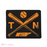 Tennessee Baseball Bats & Ball Classic Baseball Player Mousepad thumb 0