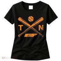 Tennessee Baseball Bats & Ball Classic Baseball Player Women's T-Shirt thumb 0