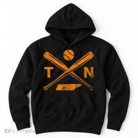 Tennessee Baseball Bats & Ball Classic Baseball Player Hoodie thumb 0