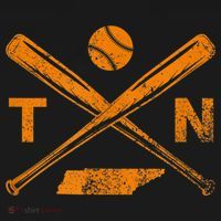 Tennessee Baseball Bats & Ball Classic Baseball Player Women's Tank Top thumb 5