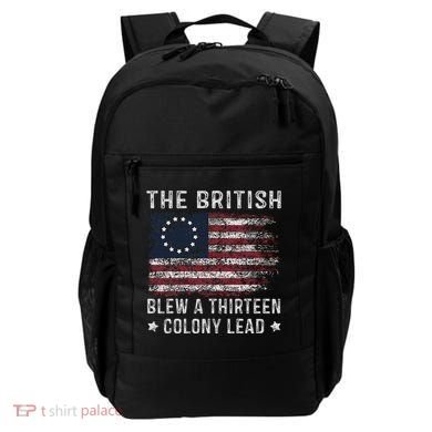 The British Blew A 13 Colony Lead Backpack