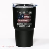 The British Blew A 13 Colony Lead Tumbler thumb 0