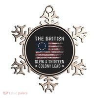 The British Blew A 13 Colony Lead Ornament thumb 0