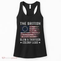 The British Blew A 13 Colony Lead Women's Tank Top thumb 0