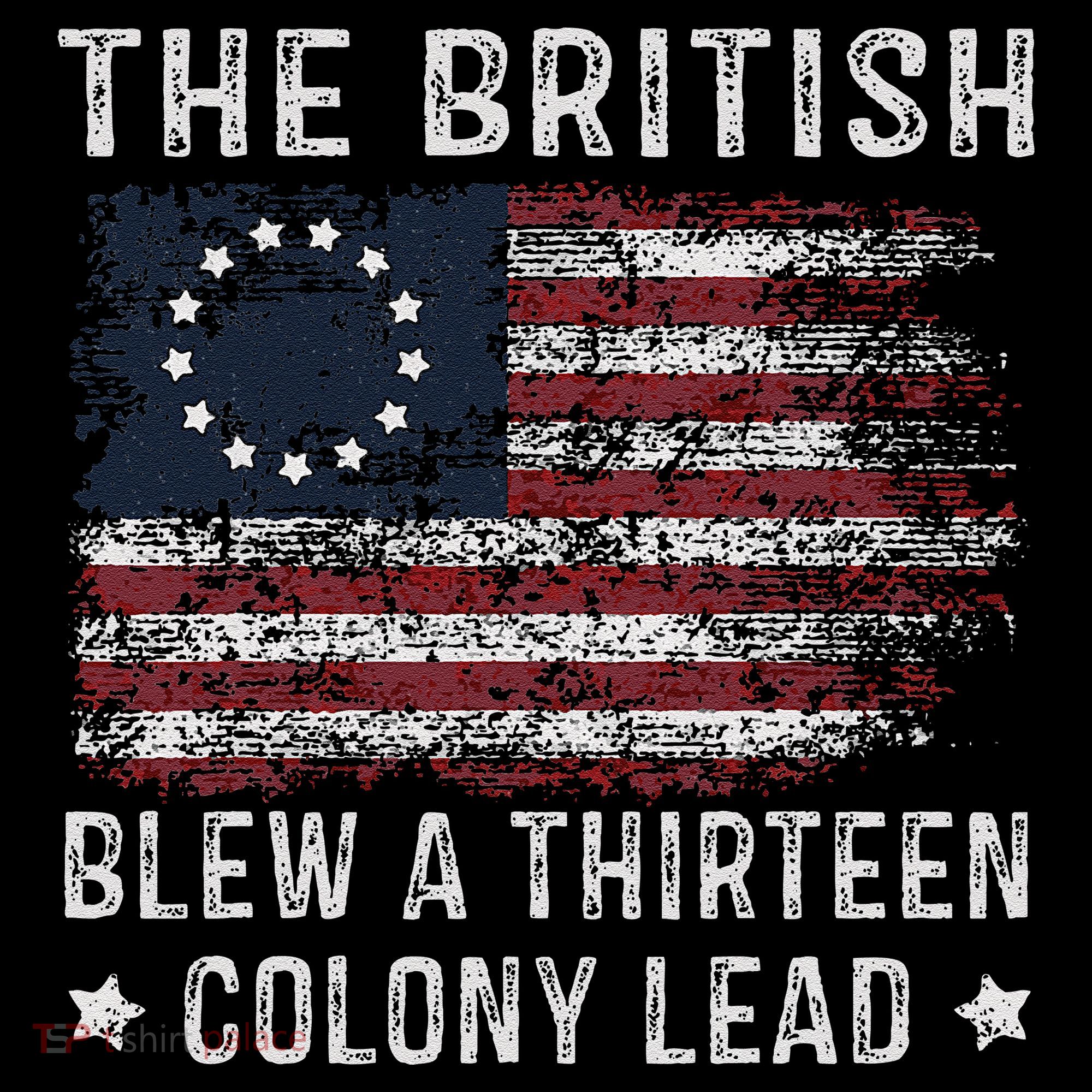 The British Blew A 13 Colony Lead Women's Tank Top