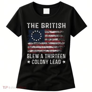 The British Blew A 13 Colony Lead Women's T-Shirt