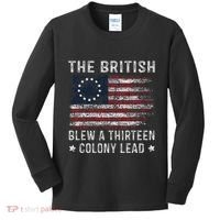 The British Blew A 13 Colony Lead Kids Long Sleeve Shirt thumb 0