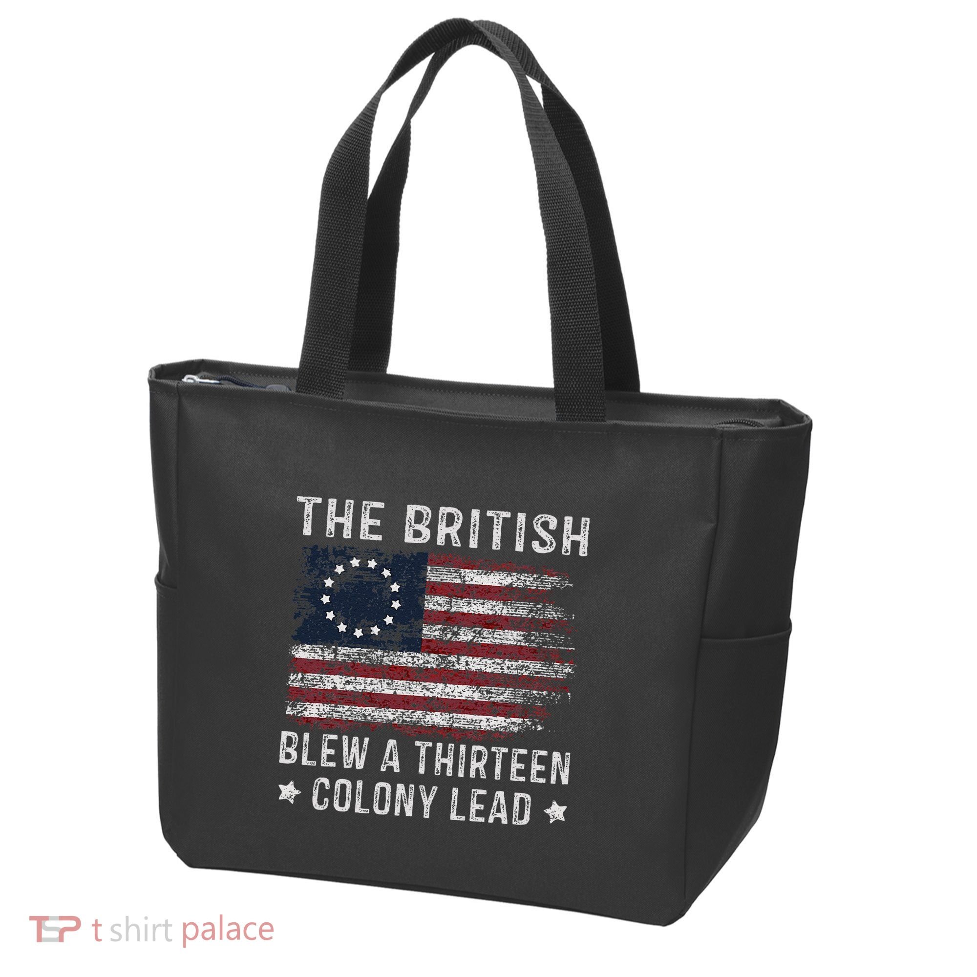 The British Blew A 13 Colony Lead Tote Bag