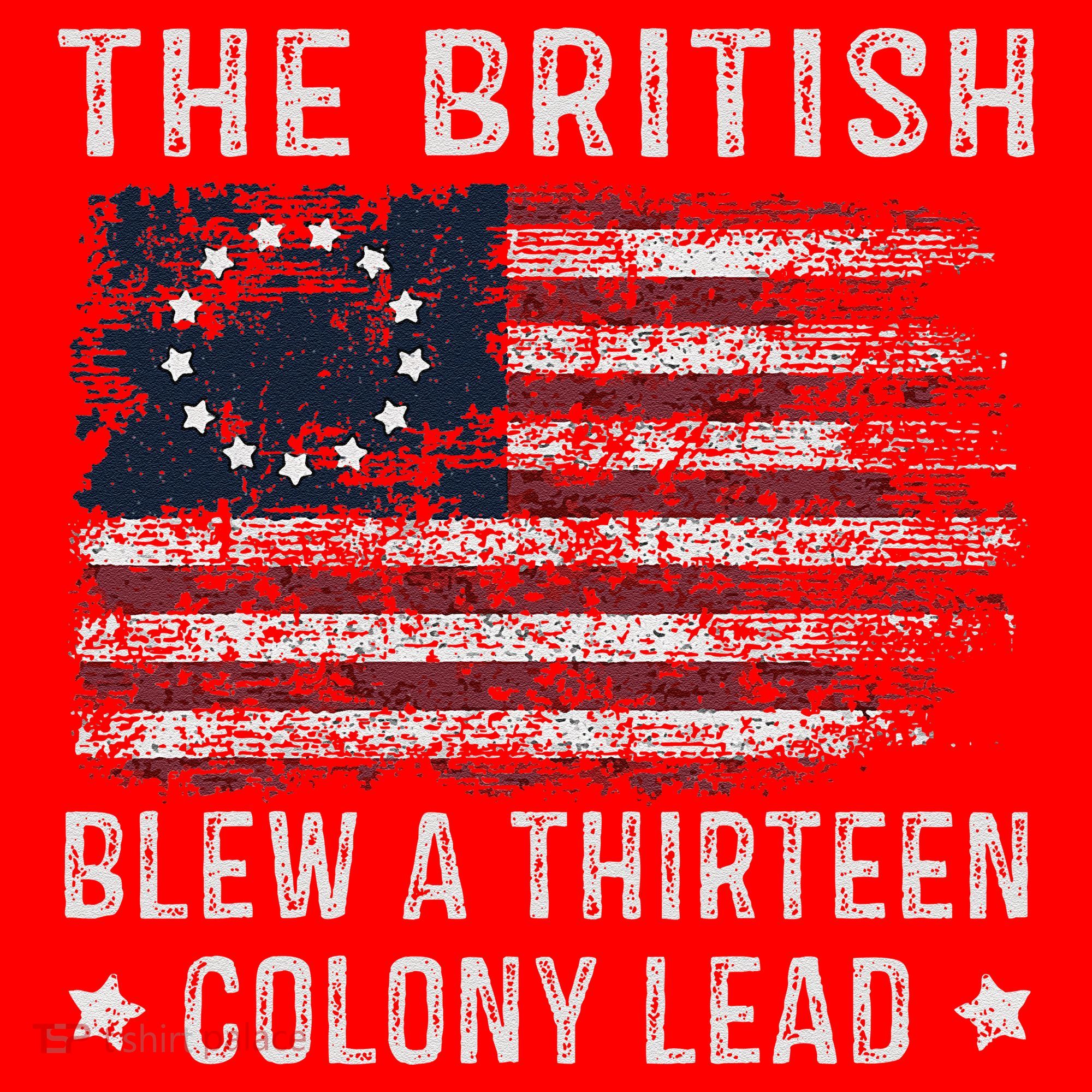 The British Blew A 13 Colony Lead Santa Hat