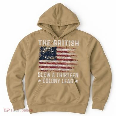 The British Blew A 13 Colony Lead Hoodie