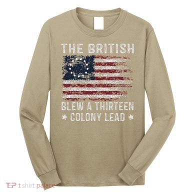 The British Blew A 13 Colony Lead Long Sleeve Shirt