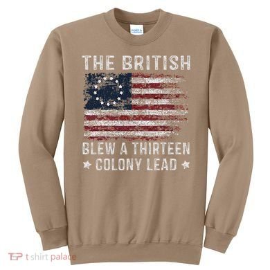 The British Blew A 13 Colony Lead Sweatshirt