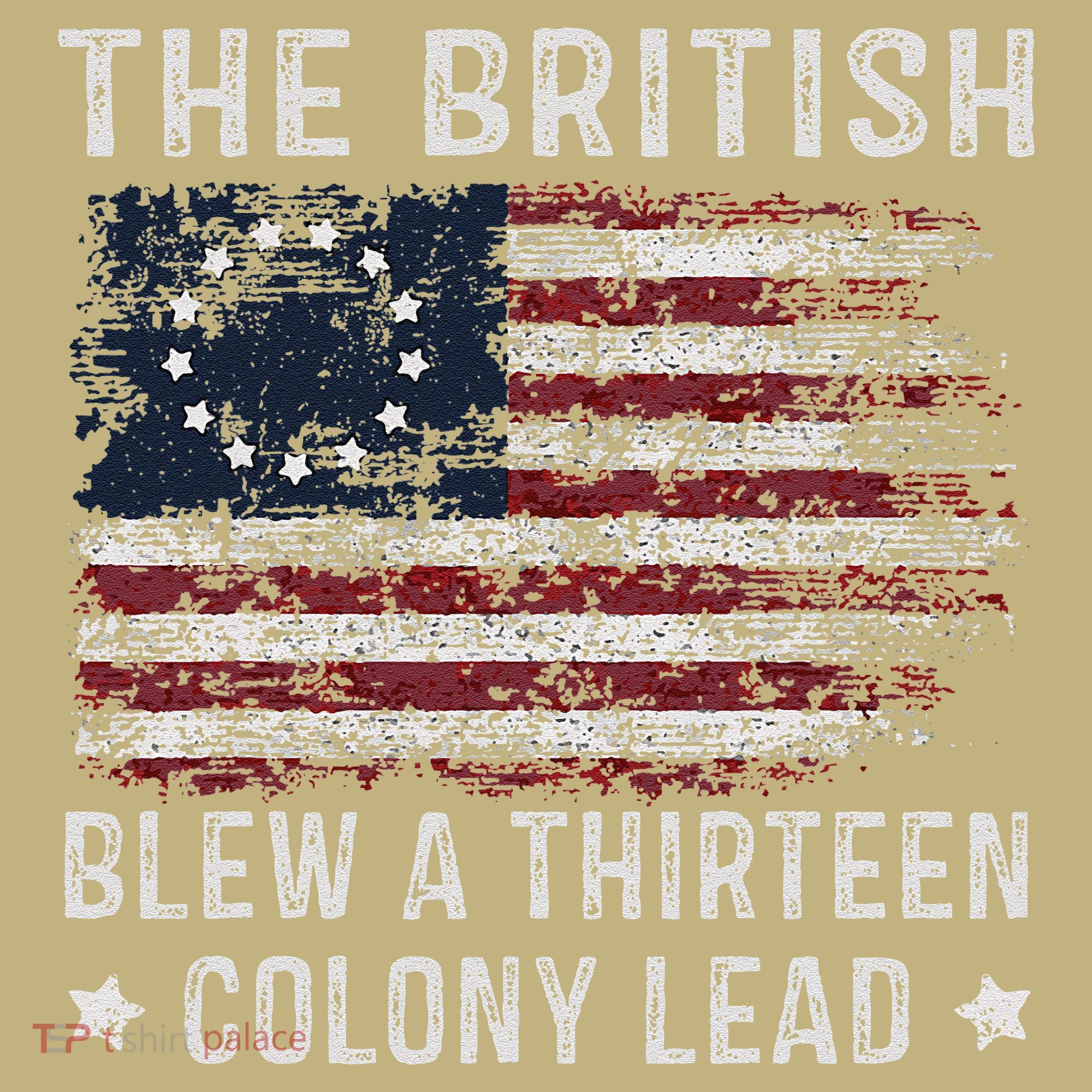 The British Blew A 13 Colony Lead Mousepad