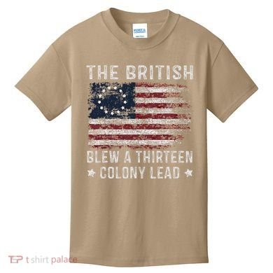 The British Blew A 13 Colony Lead Kids T-Shirt