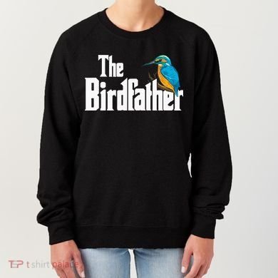 The Birdfather Bird Watching Funny Meme Birder Daddy Women's Sweatshirt