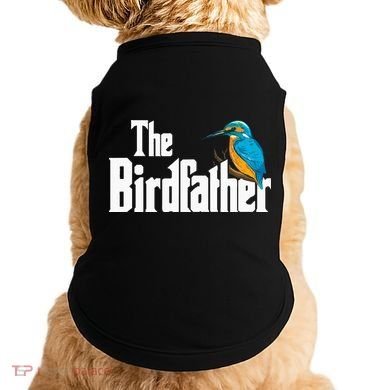 The Birdfather Bird Watching Funny Meme Birder Daddy Doggie Tank