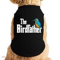 The Birdfather Bird Watching Funny Meme Birder Daddy Doggie Tank thumb 0