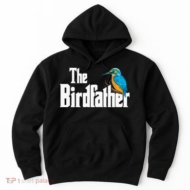 The Birdfather Bird Watching Funny Meme Birder Daddy Hoodie