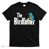 The Birdfather Bird Watching Funny Meme Birder Daddy T-Shirt thumb 0