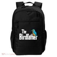 The Birdfather Bird Watching Funny Meme Birder Daddy Backpack thumb 0