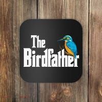 The Birdfather Bird Watching Funny Meme Birder Daddy Coaster thumb 0