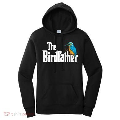 The Birdfather Bird Watching Funny Meme Birder Daddy Women's Hoodie