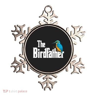The Birdfather Bird Watching Funny Meme Birder Daddy Ornament