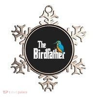 The Birdfather Bird Watching Funny Meme Birder Daddy Ornament thumb 0