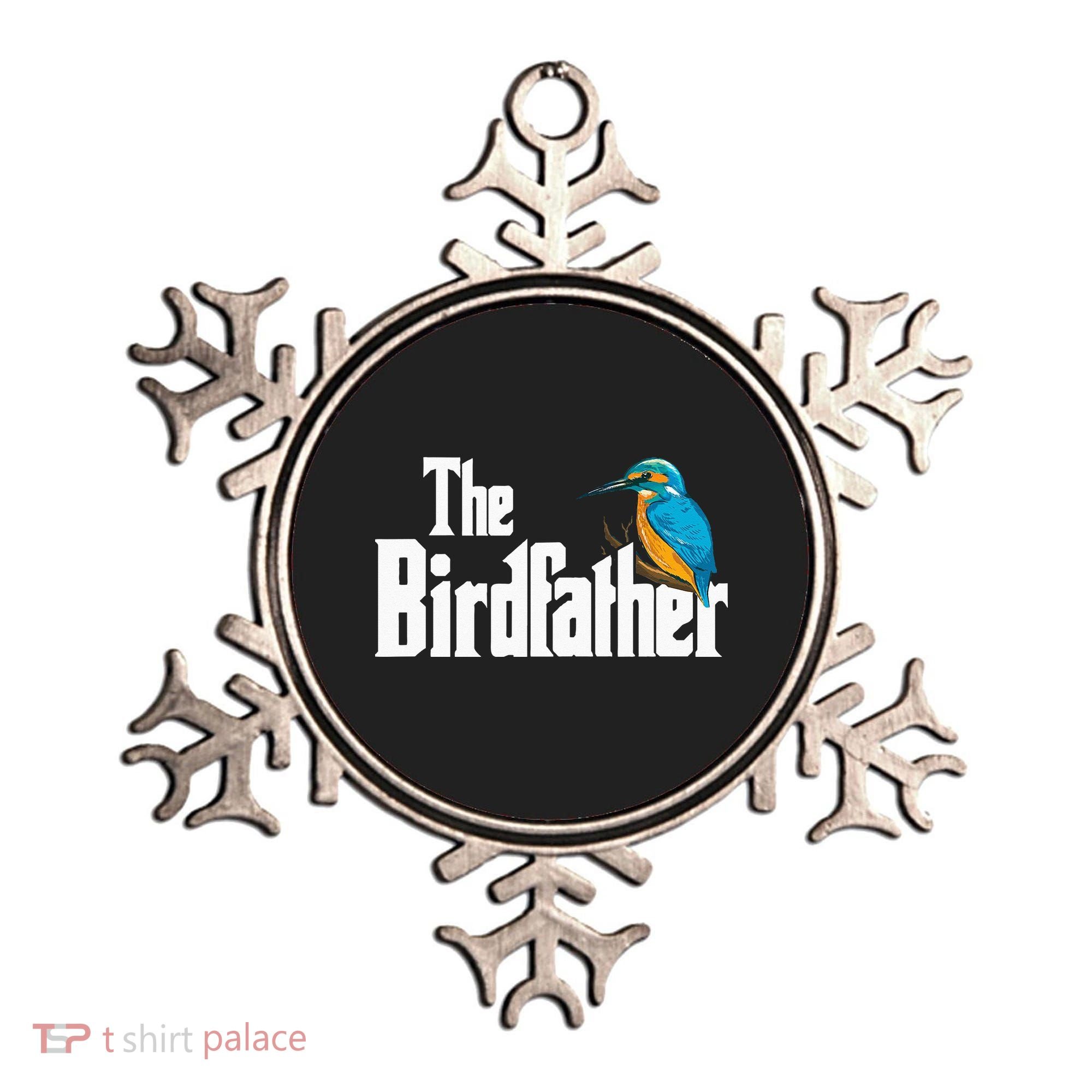 The Birdfather Bird Watching Funny Meme Birder Daddy Ornament