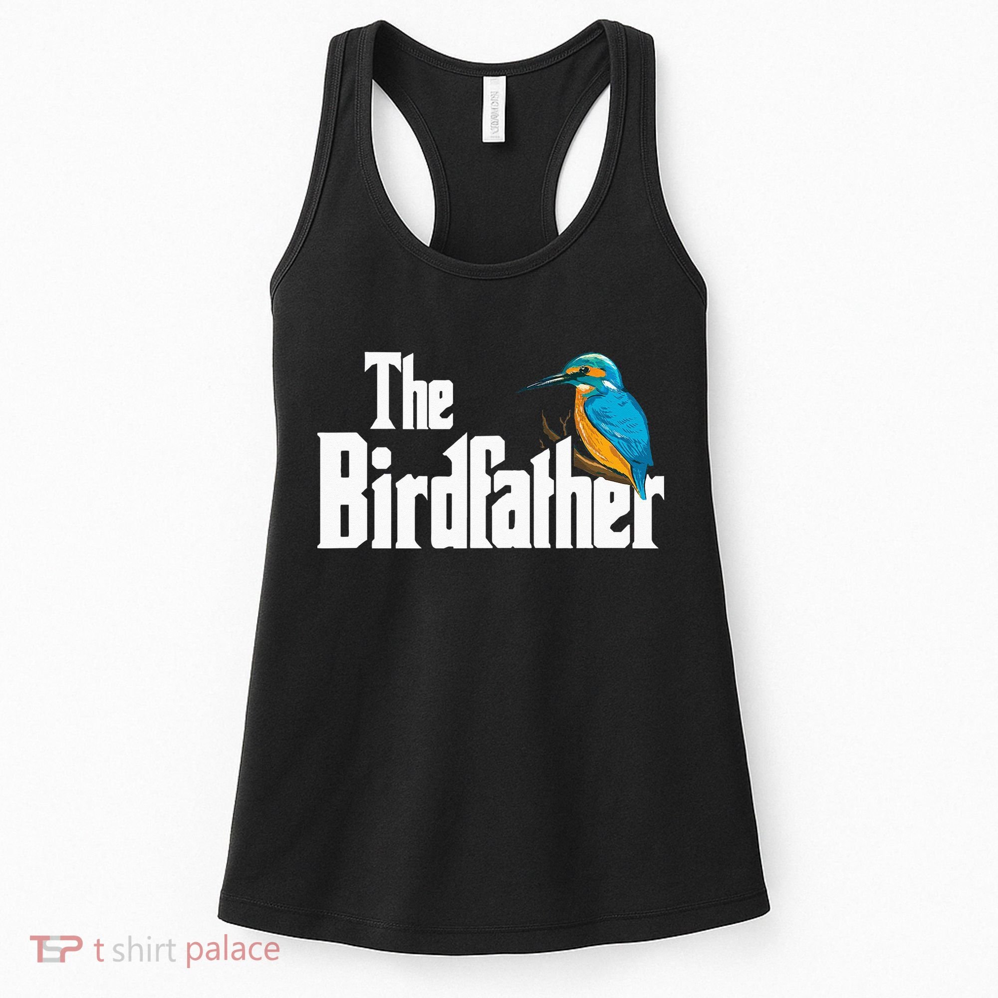 The Birdfather Bird Watching Funny Meme Birder Daddy Women's Tank Top
